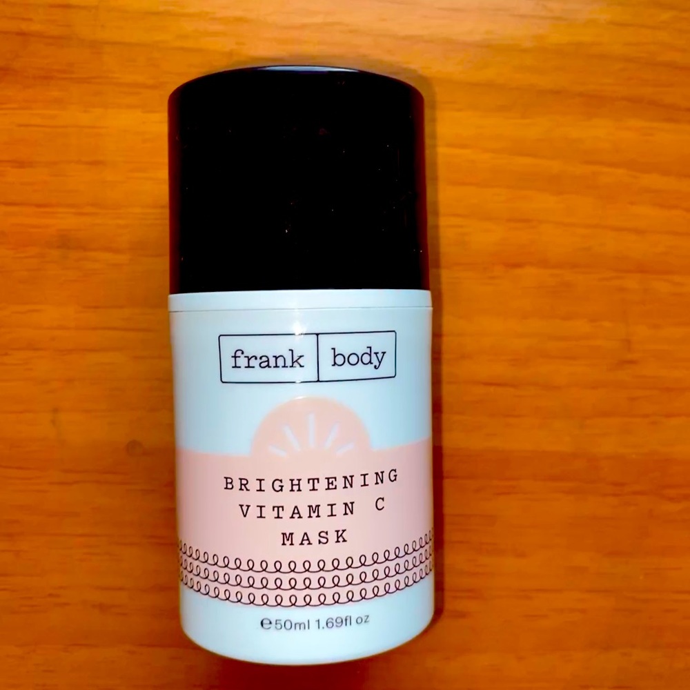 Frank Body brightening vitamin c mask